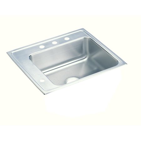 Pacemaker Stainless Steel 22 X 19-1/2 X 7-1/8 Single Bowl Top Mount Classroom Sink -  ELKAY, PSDKRQ2220L3